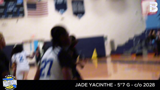 Jade Yacinthe (C/O 2028) | Florida Nation Basketball Season Highlights | 2028 PG
