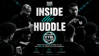 INSIDE THE HUDDLE ? | Top Nike EYBL Coaches & Clutch Timeout Moments | Shoe Circuit