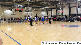 Florida Nation 15u vs 1 Nation 15u