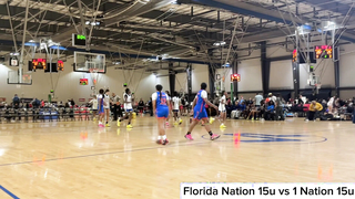 Florida Nation 15u vs 1 Nation 15u