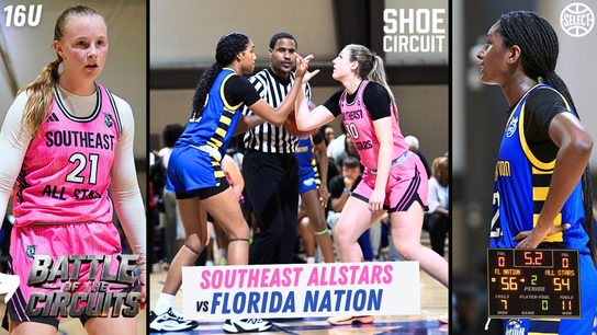 Florida Nation TAKES DOWN Southeast All Stars 16U in Thriller 🔥🏀