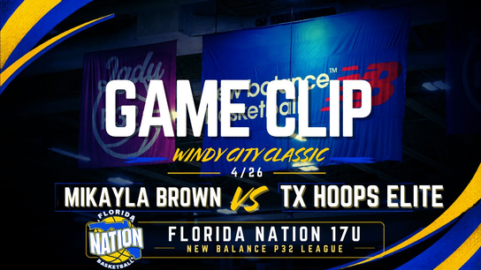 Mikayla Brown 3FGM, ASSIST vs TX Hoops Elite