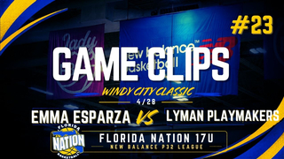 Emma Esparza vs Lyman Playmakers