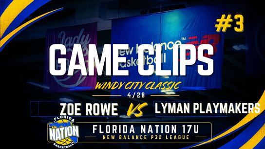 Zoe Rowe vs Lyman Playmakers