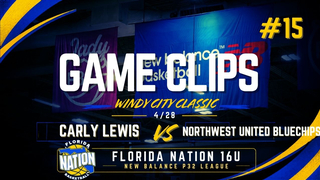 Carly Lewis vs Northwest United Bluechips