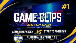 Armani Mcfadden vs Start to Finish 16u