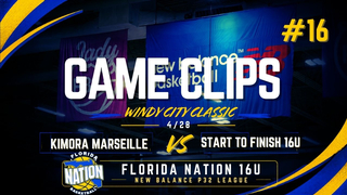 Kimora Marseille vs Start to Finish 16u