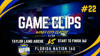 Taylor Laing Ariche vs Start To Finish 16u