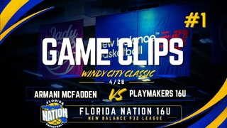 Armani Mcfadden vs Playmakers 16u