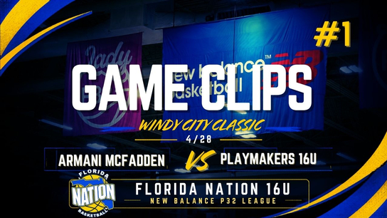 Armani Mcfadden vs Playmakers 16u