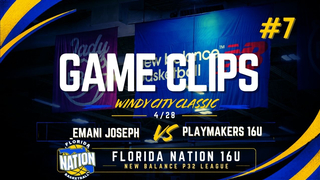 Emani Joseph vs Playmakers 16u