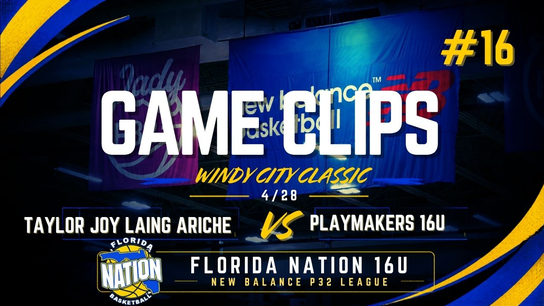 Taylor Joy Laing-Ariche vs playmakers team Clark 16u