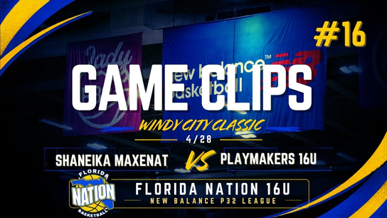 Shaneika Maxenat vs Playmakers team Clark 16u