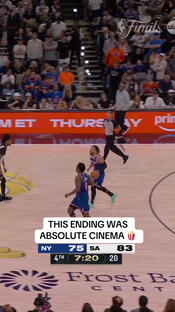 What a #FantasticFinish in Game 5 as the Knicks are crowned your 202...