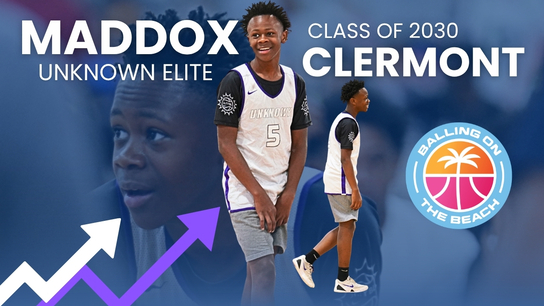 2030 PG Maddox Clermont is NEXT UP? 👀 | Balling on the Beach Highlights | Unknown Elite