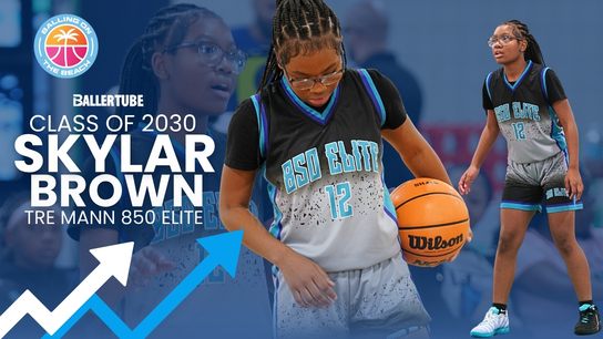 Class of 2030 Skylar Brown Shuts Down Opponents at Balling on the Beach | TRE Mann 850 Highlights