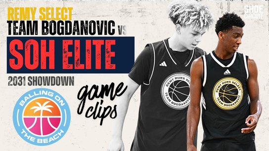 Remy Select Team Bogdanovic Dominates SOH Elite 7th Grade 64-13 | Balling on the Beach Highlights