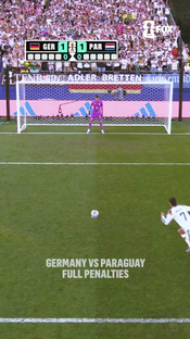 EVERY penalty from Germany vs Paraguay in their Round of 32 showdown ...