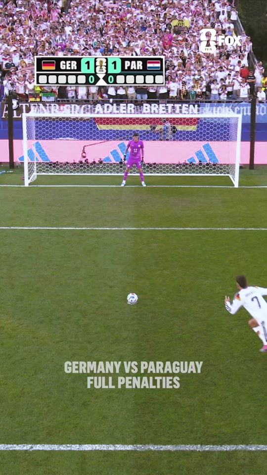 EVERY penalty from Germany vs Paraguay in their Round of 32 showdown ...
