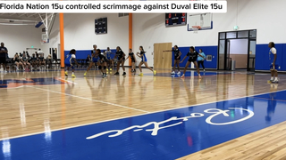 Florida Nation 15u scrimmage against Duval Elite 15u
