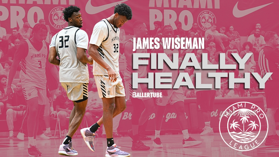 James Wiseman Finally Healthy? Former No. 2 Pick Dominates Miami Pro League Debut