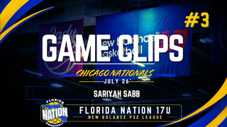 Game Tape: Sariyah Sabb - P32 Session 3 Chicago | Three-Game Analytics via Synergy Sports