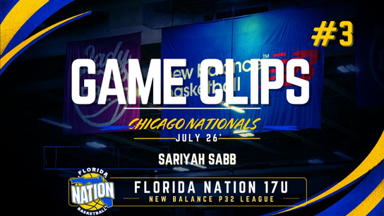 Game Tape: Sariyah Sabb - P32 Session 3 Chicago | Three-Game Analytics via Synergy Sports