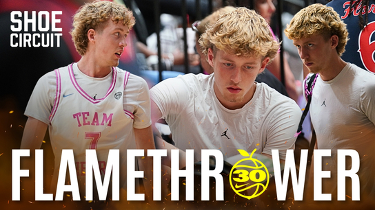 Kager Knueppel Catches FIRE 🔥 7 First-Half Threes vs. Florida Rebels | Peach Jam Semifinals
