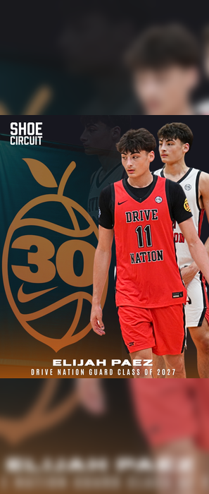 Elijah Paez Highlights | Breakout Star Powers Drive Nation to Peach Jam Championship | Class of 2027