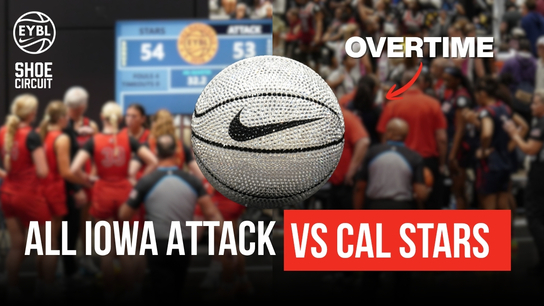 Cal Stars vs All Iowa Attack | Overtime Battle | Nike Girls EYBL Highlights
