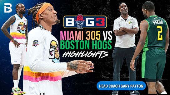 Boston Ball Hogs Edge Miami 305 in 50-47 Thriller | BIG3 Full Game Highlights