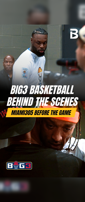 Inside the BIG3 Tunnel: Michael Beasley, Lance Stephenson & Keith Bogans Before Game Time