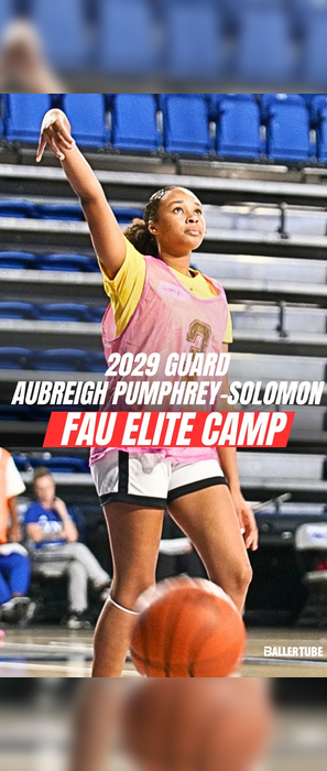 Aubreigh Pumphrey-Solomon | 2029 Guard Moments at FAU Elite Camp 2026