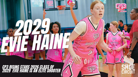 2029 Evie Haine Is a KNOCKDOWN Shooter From Canada 🇨🇦🎯 | CP3 Rising Stars