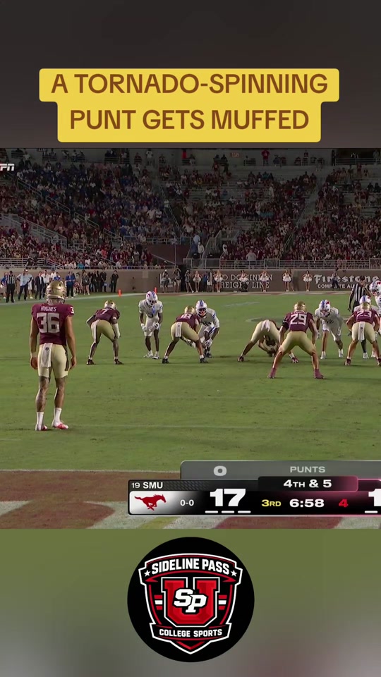A TORNADO‑SPINNING PUNT GETS MUFFED — AND FLORIDA STATE’S SPECIAL TEA...