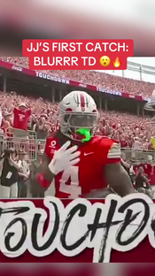 JJ IS BACK. GOING DEEP OFF RIP @Jeremiahsmith_.4 Jeremiah Smith s...