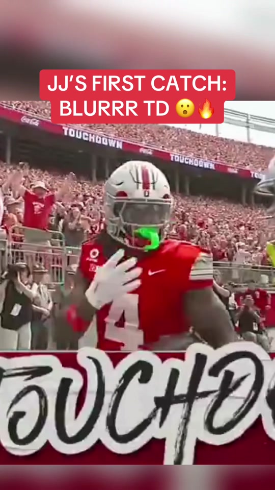 JJ IS BACK. GOING DEEP OFF RIP @Jeremiahsmith_.4 Jeremiah Smith s...
