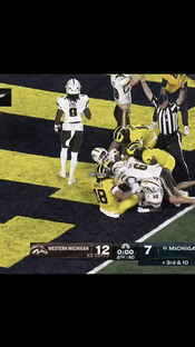 Did Michigan Have The Most Clutch Hail Mary? #nfl #football #cfb #col...