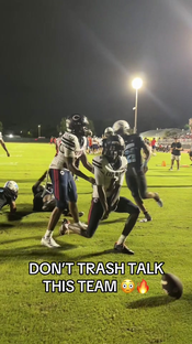 NO TALKING. Columbus is REAL DEAL Columbus was tied 7-7 at halftim...