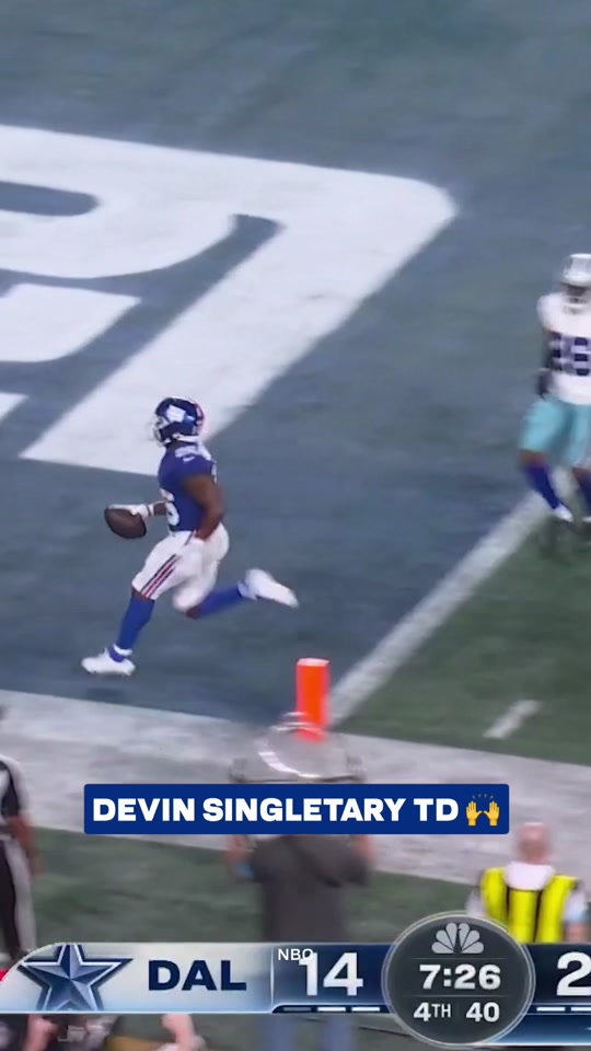 Clear the way for motor #highlights #nfl #newyorkgiants #football