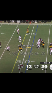 The nfl is officially back with big hits #nfl #fyp #viral #bighits...