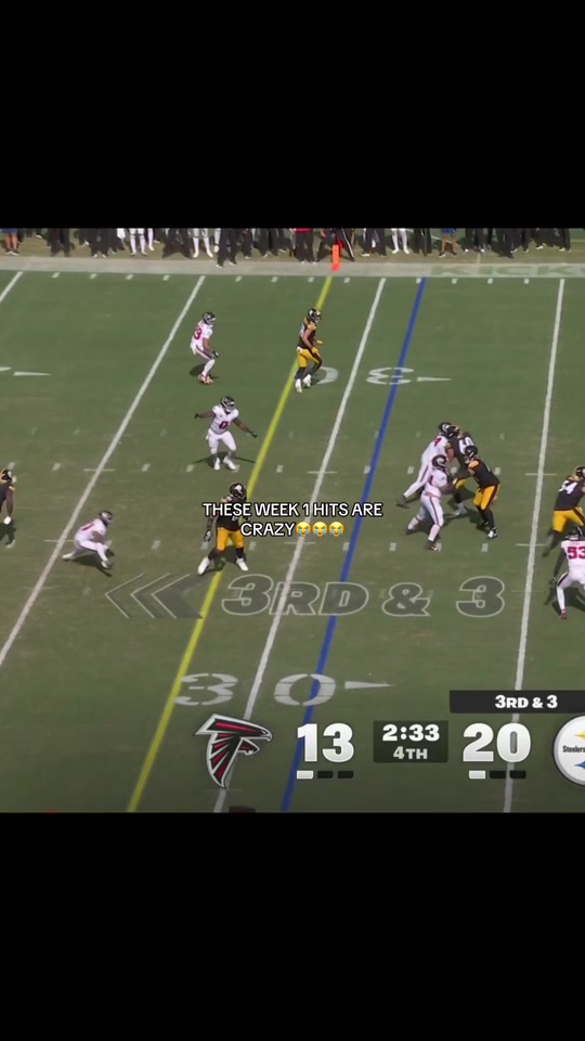 The nfl is officially back with big hits #nfl #fyp #viral #bighits...