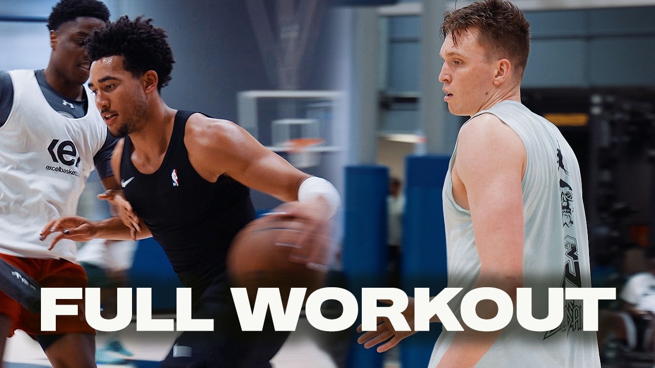 Jared McCain & Dalton Knecht NBA OFFSZN Workout!