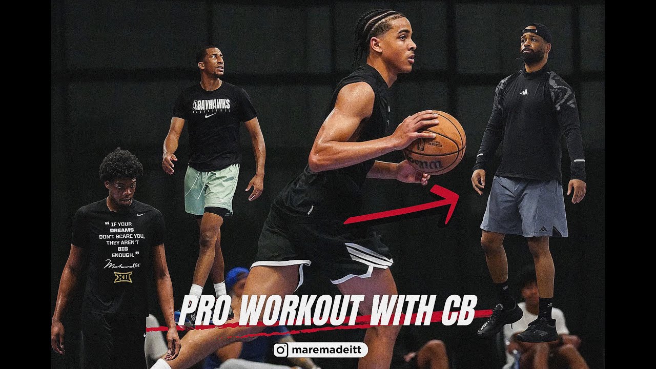MIKEL BROWN JR FULL WORKOUT WITH HIS DAD AND OTHER PROS !!! MUST WATCHHH!!!!