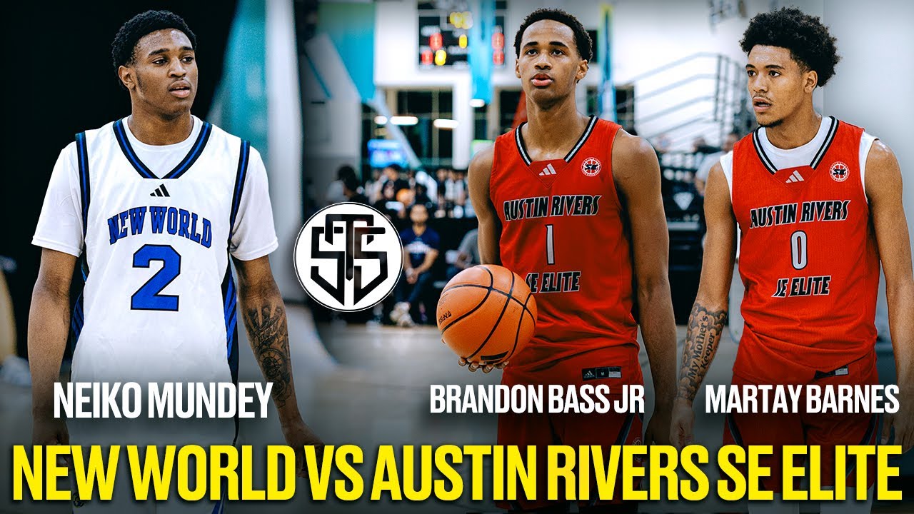 Austin Rivers SE Elite vs New World 3SSB | Martay Barnes, Brandon Bass Jr. & Neiko Mundey Show Out!🔥