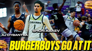 AJ DYBANTSA VS SHON ABAEV WAS NUTS! | Calvary Christian vs Utah Prep | MAIT 2025