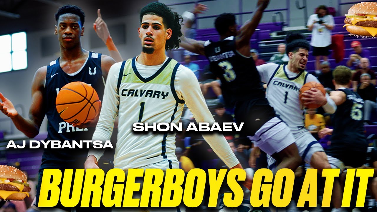 AJ DYBANTSA VS SHON ABAEV WAS NUTS! | Calvary Christian vs Utah Prep | MAIT 2025