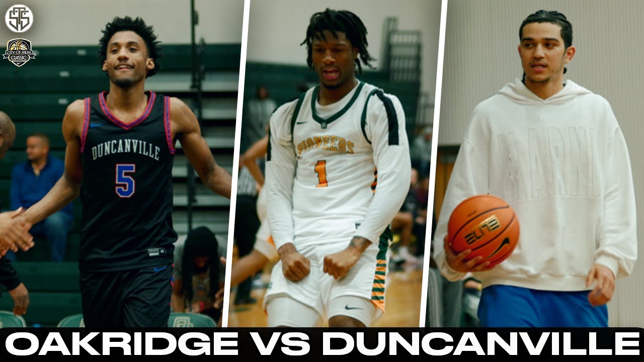 Jamier Jones had 41 pts & Kayden Edwards had 45 pts Light Up OT Thriller 👀 | Oakridge vs. Duncanville 🔥