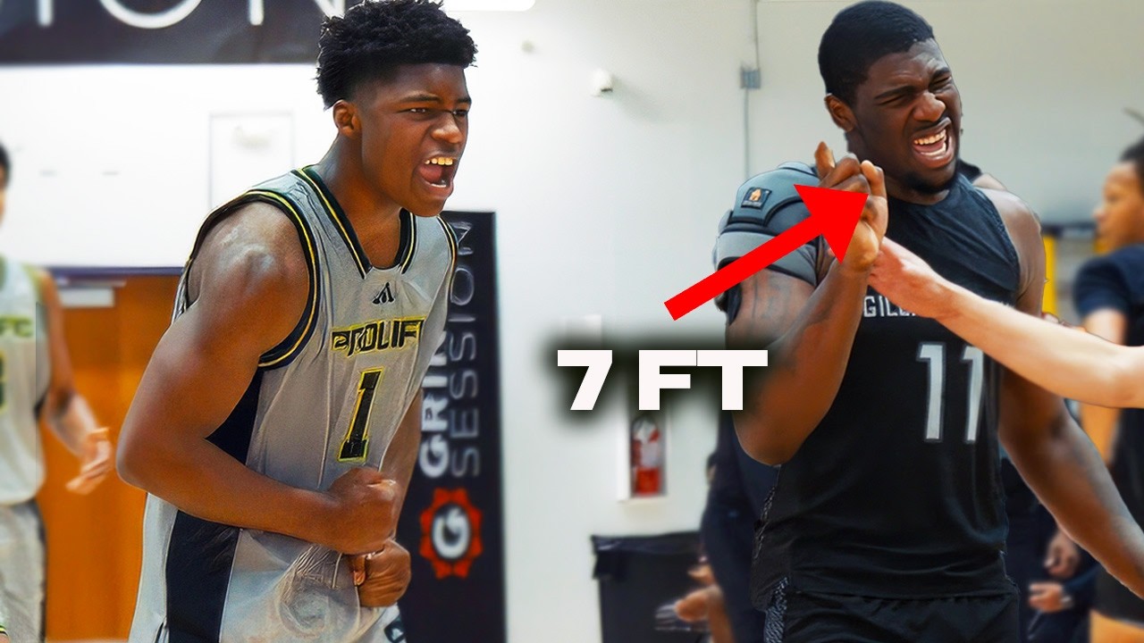 #1 PG Naz Anderson vs. 7FT Marcis “BABY SHAQ” Ponder Got WILD!