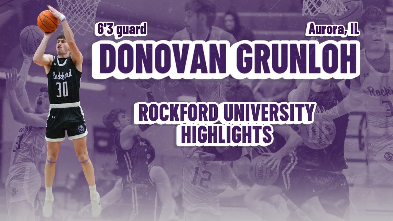 Donovan Grunloh | 6’3 Guard | Rockford University